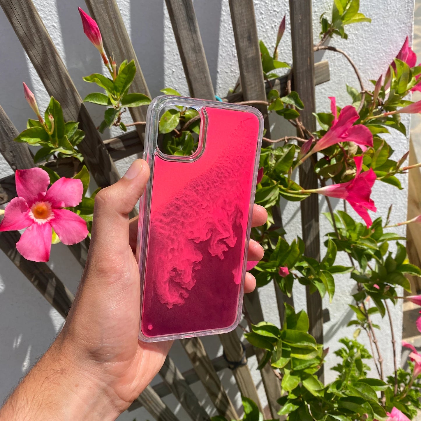 Neon Sand liquid Case for Iphone | LustraGlow