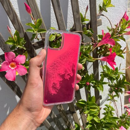 Neon Sand liquid Case for Iphone | LustraGlow