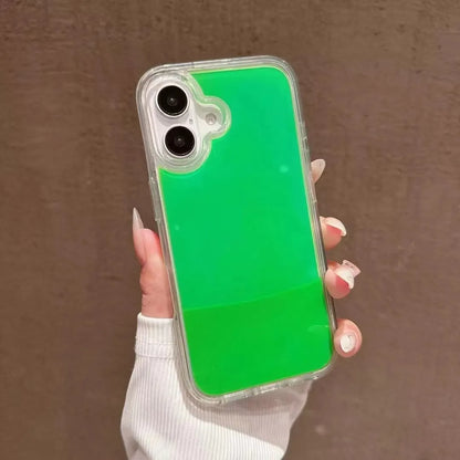 Neon Sand liquid Case for Iphone | LustraGlow
