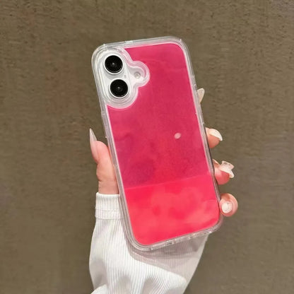 Neon Sand liquid Case for Iphone | LustraGlow